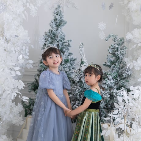 【予約】princess ice blue dress