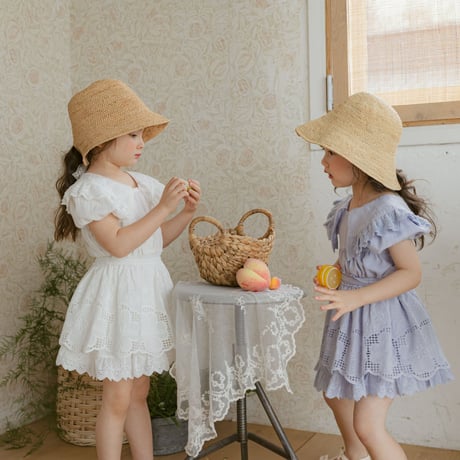 [予約] Mellow skirt / Puella FLO(Blue L_のみ)