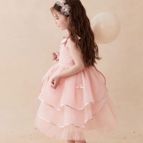 [予約] Pink Blush Tulle Dress