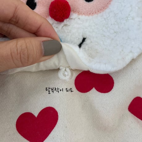 [即納] Santa doll suit /Jea ya bebe(Heart M)