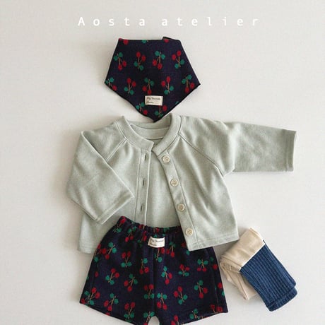[予約:4~10weeks] nene short pants/ Aosta