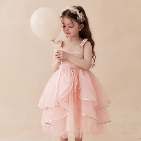 [予約] Pink Blush Tulle Dress