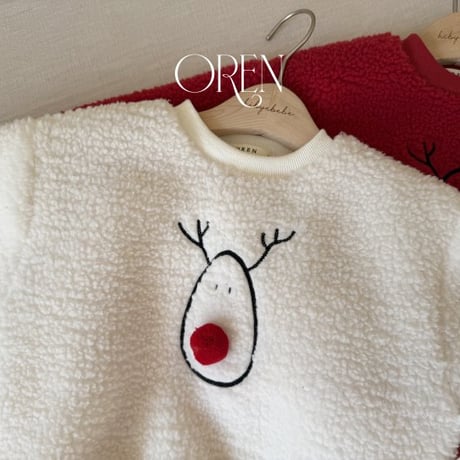 [予約] Red Nose Rudolph Boa MTM / OREN by Hibyebebe