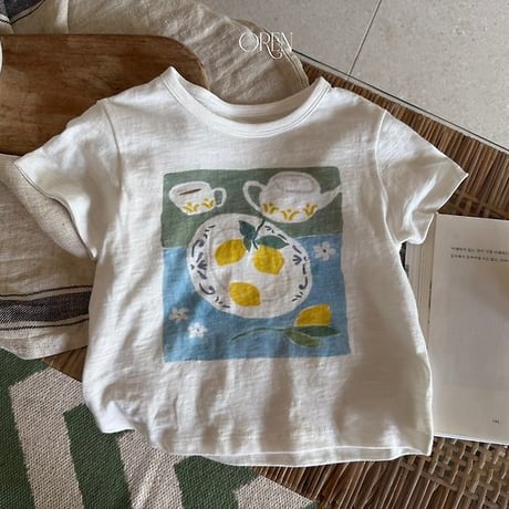 [予約] Maison Lemon T-shirt / OREN by Hibyebebe