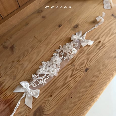 [予約] elle headband /marron