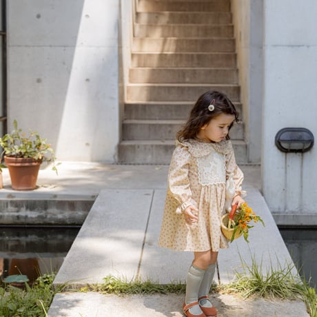 [即納] Fleur dress/puella FLO （yellow 5, 11, purple 5, 9, 11 _ size のみ）