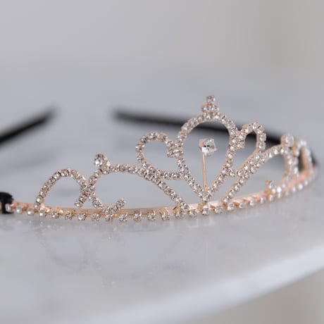 [予約] Crystal Heart Tiara