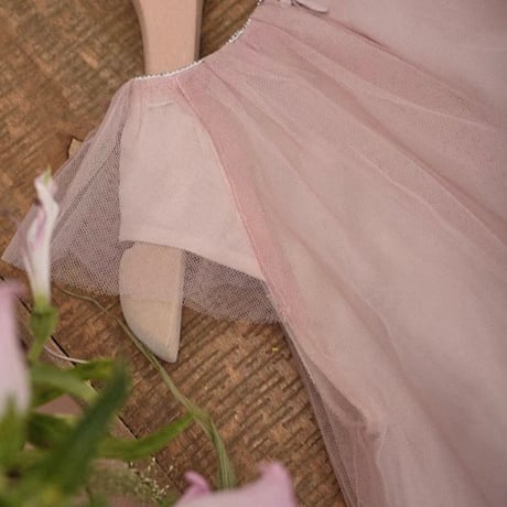 [即納] Courtney blossom tutu dress  ( 110_ size のみ   )