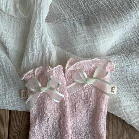 [予約] Veil knee socks / BEBE HOLIC