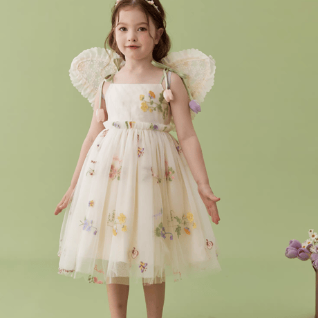 [予約] Butterfly Garden Tulle Dress