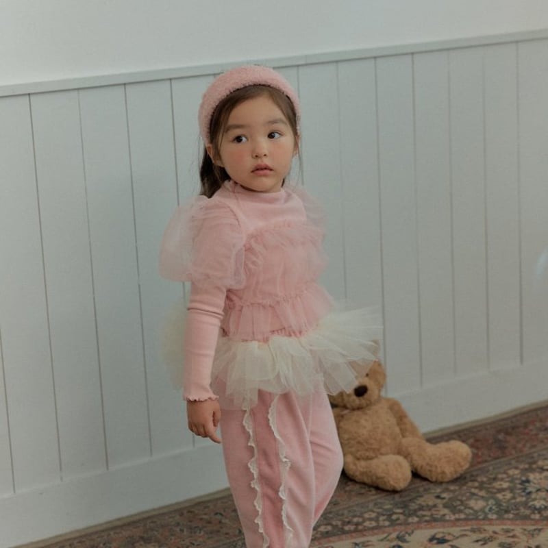 予約] Viola Sha frill T-Shirt / OREN by Hibyebeb