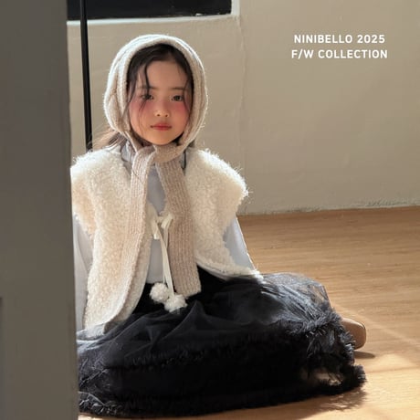 [即納] Rocha Skirt /Ninibello (Ivory XS_のみ)