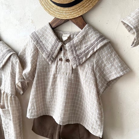 [予約] Mare Sailor Set-up (Kids) / OREN by Hibyebebe