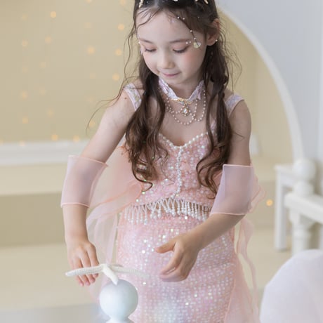 [予約] Pink Shell Mermaid Set up +  Necklace SET