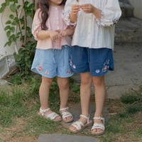 [予約] Rosiel denim pants / OREN by Hibyebebe