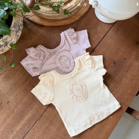 [予約] Butter T-shirt /marron