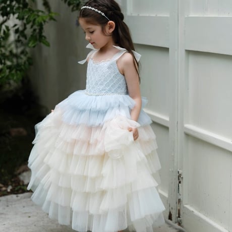 [予約] rainbow fairy tutu dress