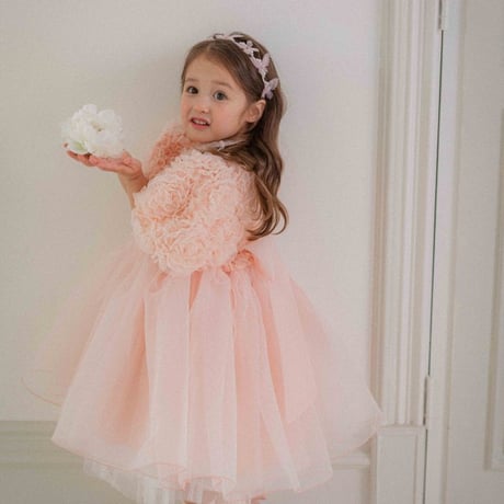 [即納] Blossom Rose dress / OREN by Hibyebebe  (S、M size のみ)