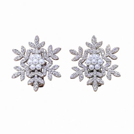 [予約] Snow Pearl Hair Clip (2pcs)