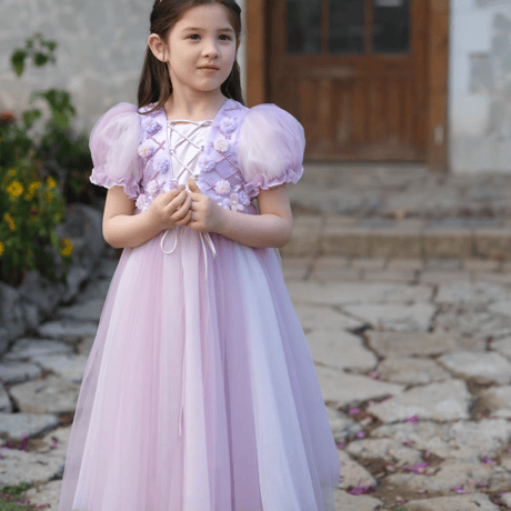 [予約] Lavender Bloom Dress