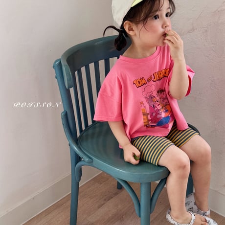 [予約] Striped Leggings / POISSON