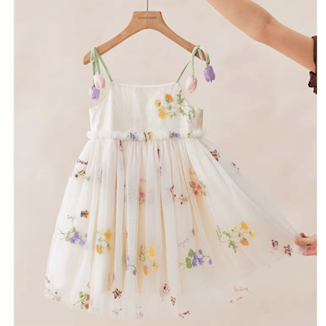 [予約] Butterfly Garden Tulle Dress