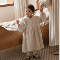 [即納] Roti dress / Hibyebebe （gray M, L, XL _ size のみ）