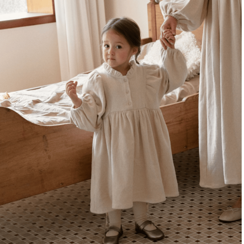 即納] Roti dress / Hibyebebe （gray M, L, XL _ si