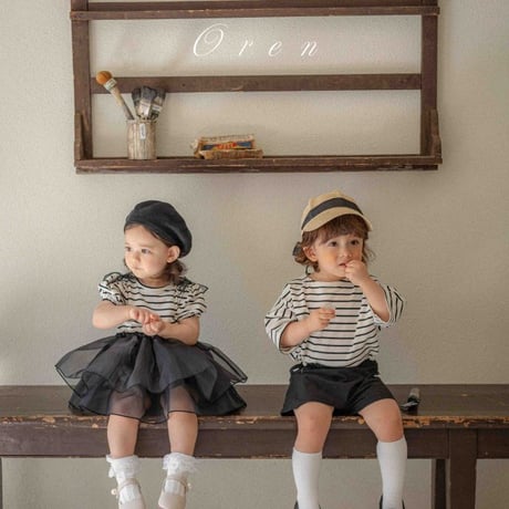 [即納] Madeleine ST set up (Stripe Sのみ) / OREN by Hibyebebe
