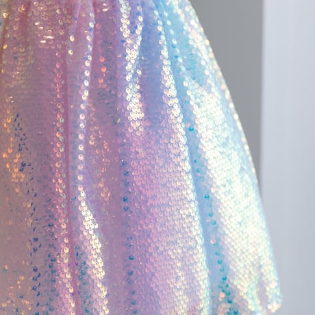 [予約] Aurora Twinkle Dress + ribbon pin SET