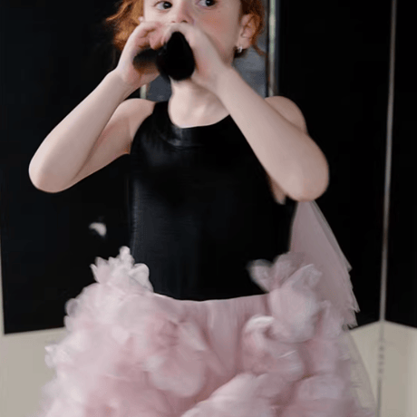 [予約] Petal Tulle Dress/ Little Time