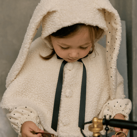 [即納] Mumu cloak(cream) /Little Tini