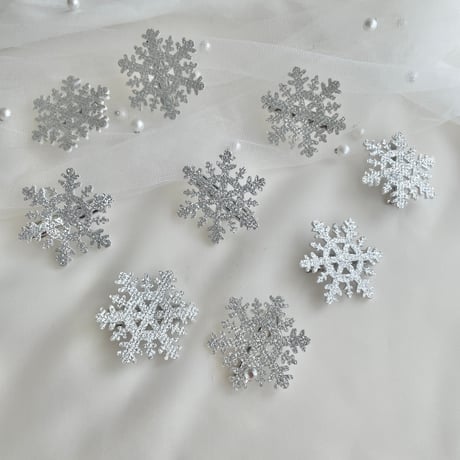 [予約] Mini Snow Hairpin (10 set)