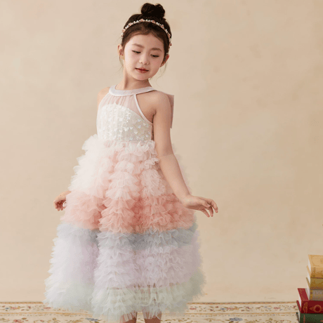 [予約] Cotton Candy Cancan Dress