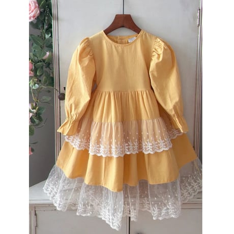 [即納] Kana dress/ Eugenie Candies （L_ size のみ）