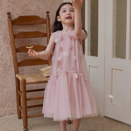[即納] Courtney blossom tutu dress  ( 110_ size のみ   )