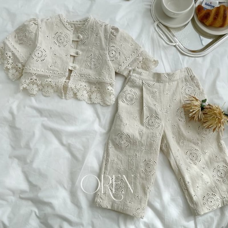 予約] Cosette Jacket (Kids) / OREN by Hibyebebe