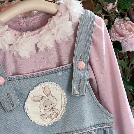 [即納] sweet platter t-shirt/ aiai （White 90_ size のみ）