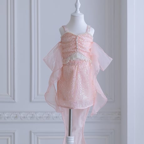 [予約] Pink Shell Mermaid Set up +  Necklace SET
