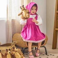 [予約] Masha Dress Set (Dress + Scarf)/ Mini Recipe
