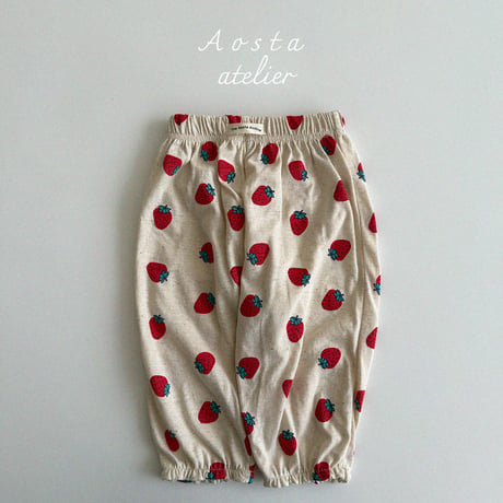 [即納]  linen pants / Aosta(ivory S,L,XL_のみ)