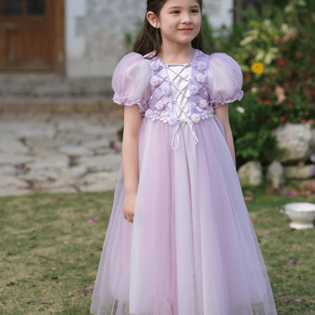[予約] Lavender Bloom Dress