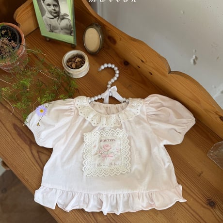 [予約] My Love T-shirt/marron