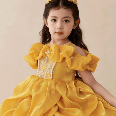 [予約] Belle Classic Dress ( & hair band)