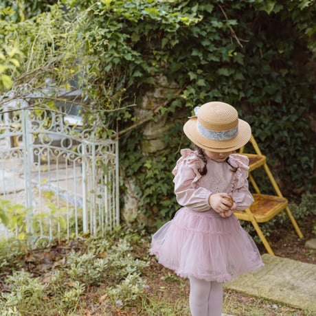 [即納] Roan Blouse/puella FLO （Pink 9 _ size のみ）