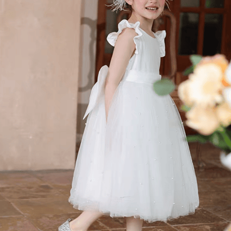 [予約] Angel Wing Pearl Dress