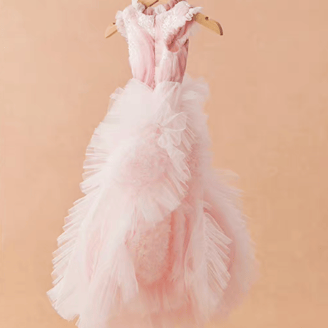 [予約] Pink Fluffy Tulle Dress