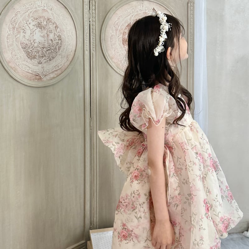 予約] Flower garden dress | Mimiel