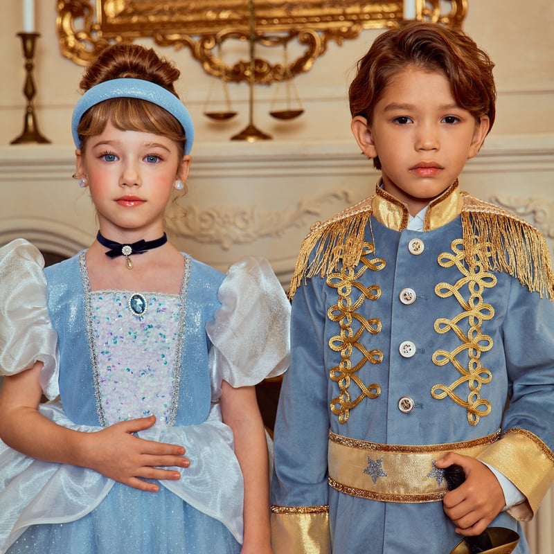 予約] Premium Cinderella Puff Dress & Hair band