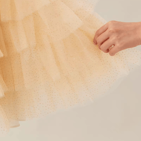 [予約] Lemon Sherbet Tulle Dress